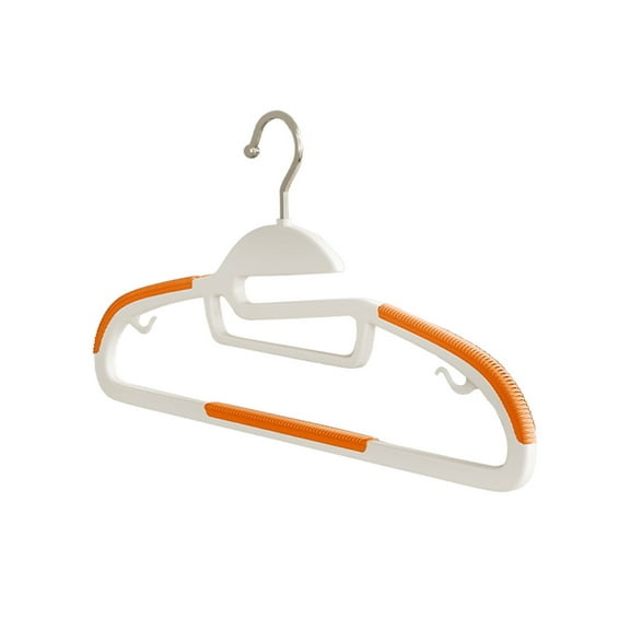 IMossad 1 Pack Clothes Hangers, Plastic Hangers with Non Slip Hooks, Light-Weight Hanger for Shirts Bedroom Closet Pants