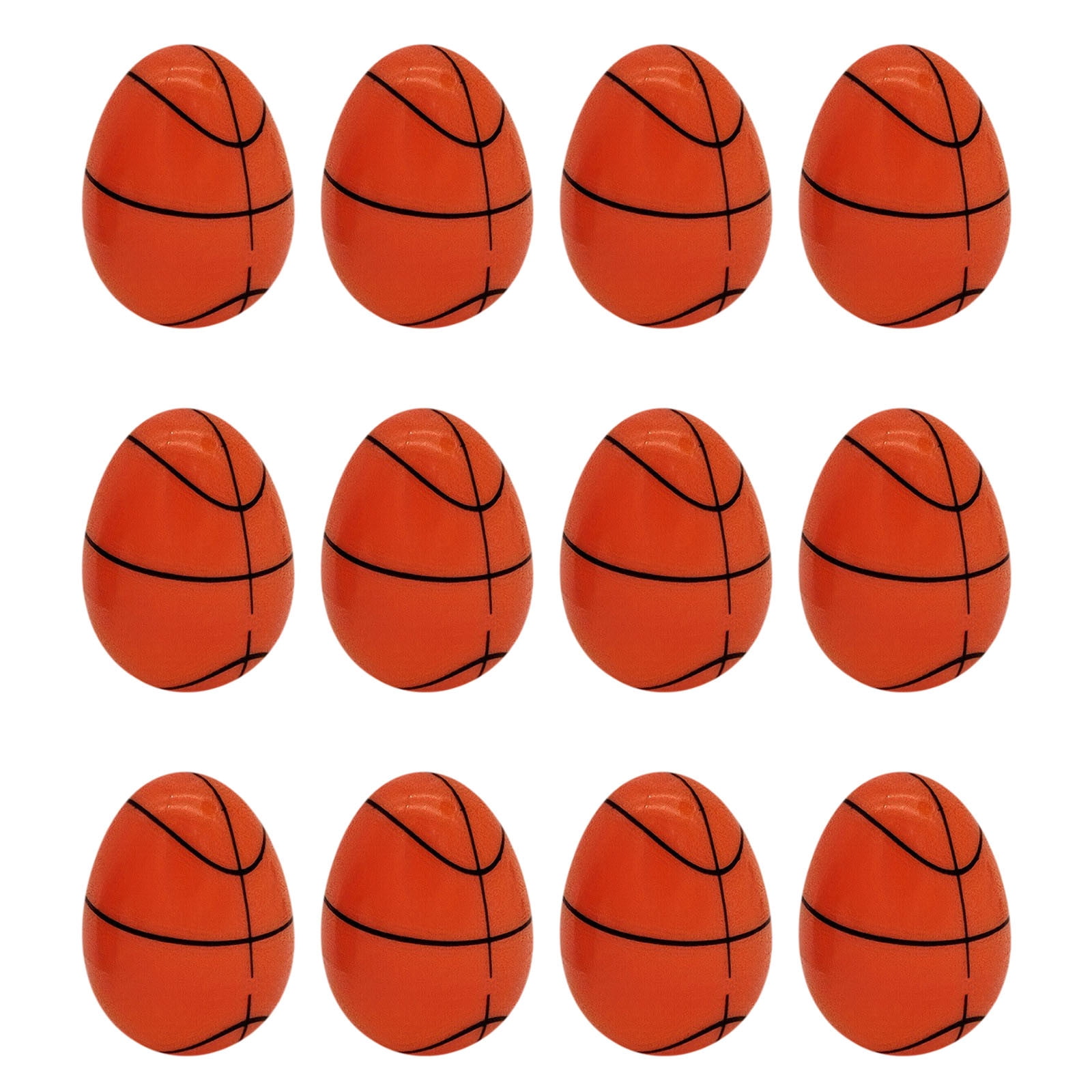 IMossad 12 Pieces of 2.4" Plastic Easter Eggs for Sports, Perfect