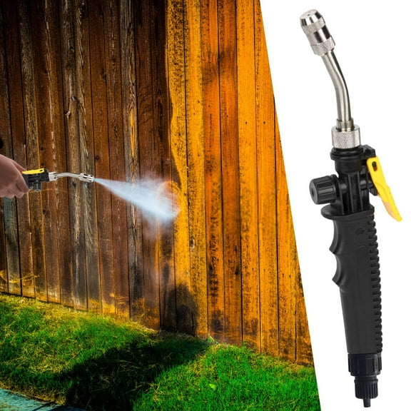 IMossad 2-in-1 High Pressure Washer with Adjustable Nozzles - Powerful Garden Hose Cleaner for Cars, Decks, and More