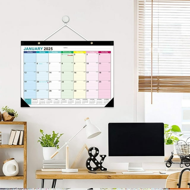 IMossad 2025 Desk Calendar 18Month Countdown Calendar (Jan 2025