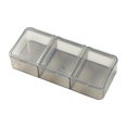 thumbnail image 1 of IMossad 3-Compartment Pill Organizer Box – Portable AM PM Pill Case, Small Plastic Medicine Container for Travel, Daily Use, Easy to Carry & Refill, 1 of 6