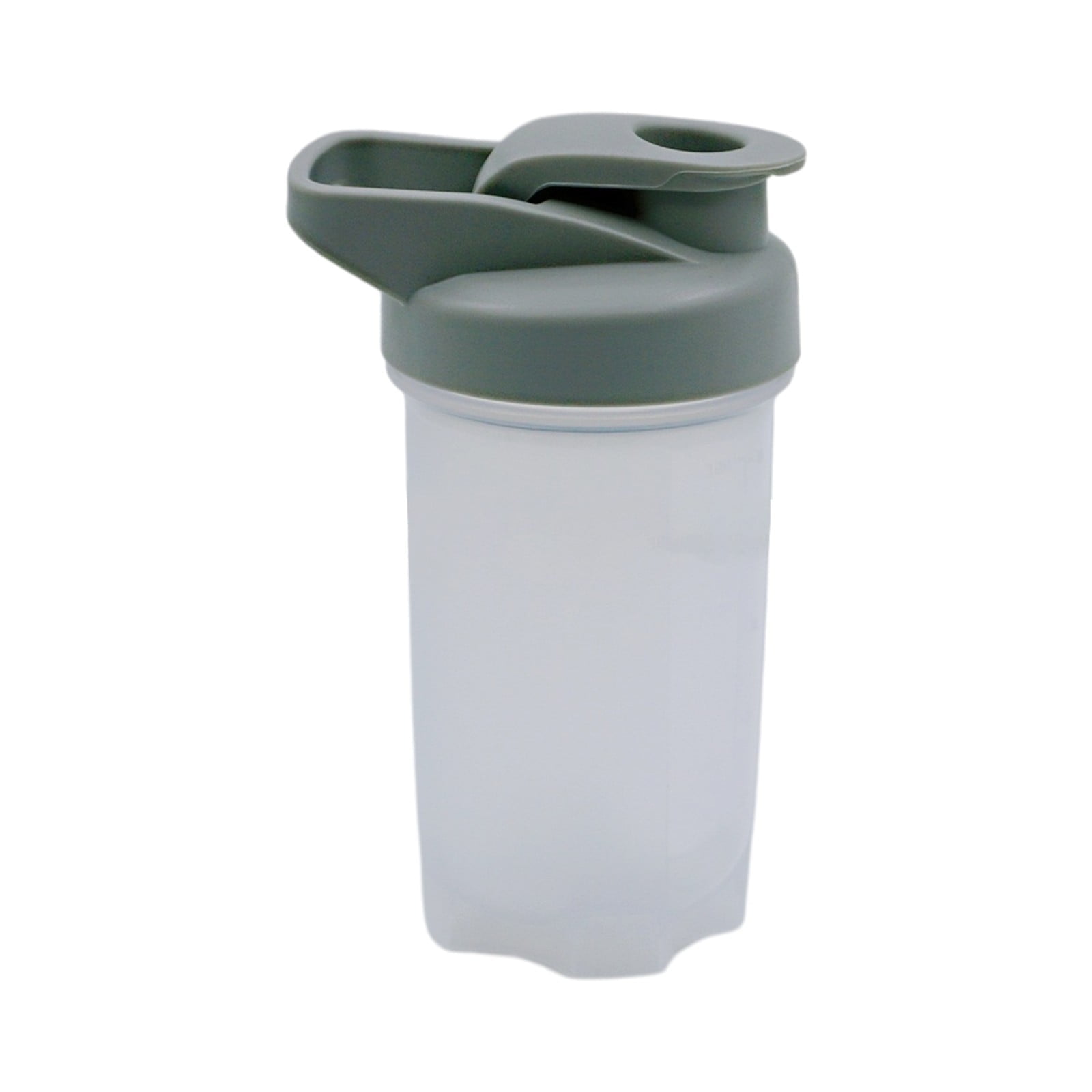 IMossad 300ml Protein Powder Shaker Cup with Scale - Portable Coffee Cup for Fitness - 8oz Sports Cup - BPA-Free Plastic Cup