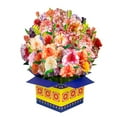 thumbnail image 1 of IMossad 3D Pop Up Greeting Card - Lily Flower Bouquet Design - Get Well Soon, Birthday, Thinking of You, Christmas, Congratulations, 1 of 1