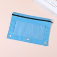 thumbnail image 1 of IMossad 5 Pack Pencil Pouches for 3-Ring Binder, 2-Layer Zippered Organizer with Mesh Window, Durable Oxford Fabric Pencil Case for Office & Classroom Supplies, 1 of 7