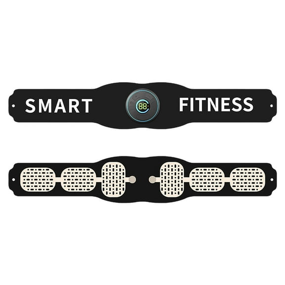 IMossad Abdominal Muscle Workout Belt Fitness Apparatus Abs Machine Abdominal Toning Belt Workout Portable Abs Stimulator Myoplasticity 10 Workout Patterns