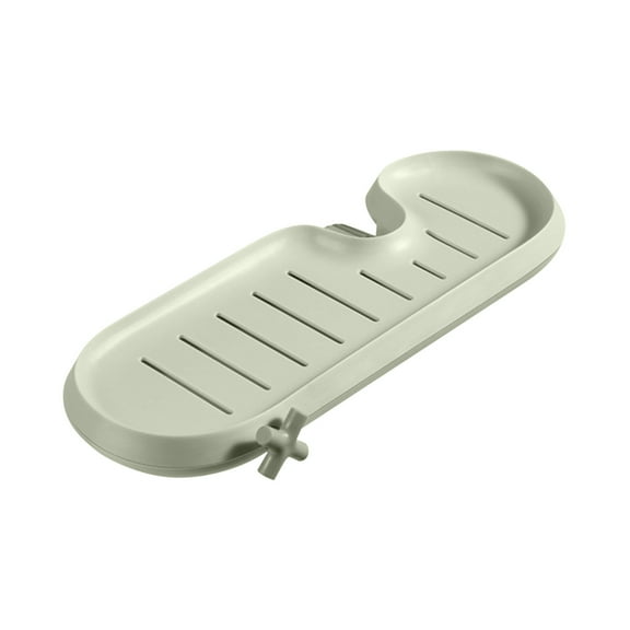 IMossad Bathroom and Kitchen Organizer - Sink Faucet Sponge Holder and Soap Tray Rack Combo