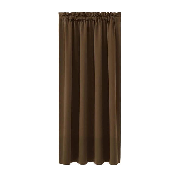 IMossad Blackout Curtains 45 Inches Long for Bedroom Kitchen Window - Room Darkening Drapes Short Length with Rod Pocket for Bathroom Cafe, 41 x 63 Inch