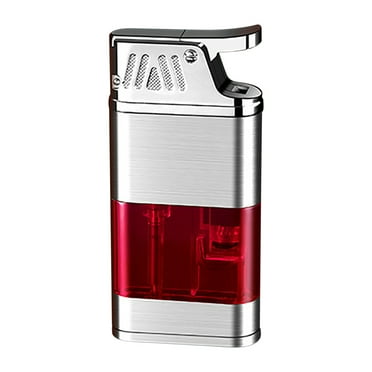 IMossad Butane Torch Lighter, Flame Windproof Lighters, Refillable Gas Butane Lighter, Adjustable Flame Lighter Pocket Lighter Gift for Men, Women