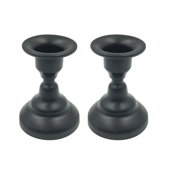 IMossad Candle Holders Set of 2 - Decorative Taper Candles for Candlesticks - Candle Stick Candle Holder -Candlestick Holders for Taper Candles - Modern Candle Holders for Dinner, Party