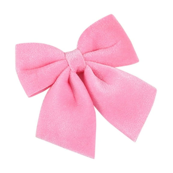 IMossad Christmas Tree Topper Velvet Bow – 2Pcs Holiday Decorations for Indoor & Outdoor, Festive Gift Wrapping & Easy Hanging Bows for Christmas Parties, Wreaths, and More