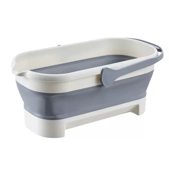 IMossad Foldable Multiuse Mop Bucket - Large 4.2 Gallon (17L) Bucket with Handle for House Cleaning, Space Saving Design, Outdoor Use for Camping