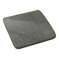 thumbnail image 1 of IMossad Collection Chair Cushion Memory Foam Pads with Ties Honeycomb Pattern Slip Non Skid Rubber Back Square 18" x 18" Seat Cover, 1 of 6