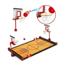 IMossad DIY Basketball Court Blocks - Interactive Children's Sports Toy for Building and Play, Educational and Durable Sports Ground Blocks Set