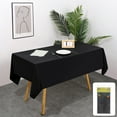 thumbnail image 1 of IMossad Disposable Plastic Tablecloth 54x72 Inches – Beige Non-Absorbent, Stain-Resistant Table Cover for Parties, Picnics, and Events, 1 of 6