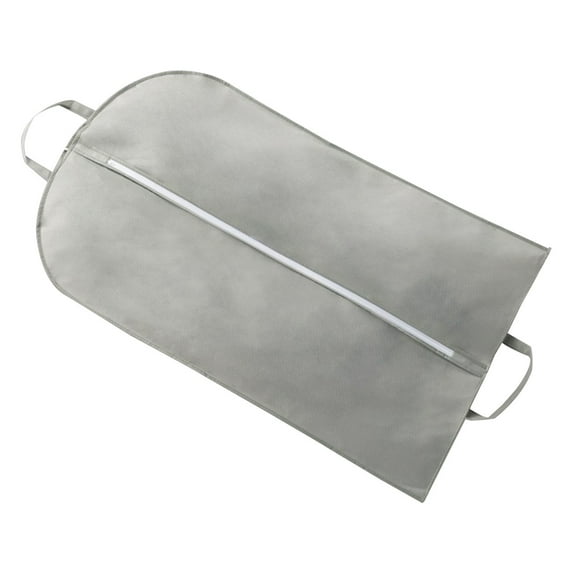 IMossad Foldable Garment Bag for Closet and Travel - Hanging Clothes Organizer with 2 Carry Handles, Ideal for Suits and Skirts