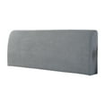 thumbnail image 1 of IMossad Fully Enclosed Headboard Cover, Elastic Polyester Slipcover for Upholstered Bedhead, Dustproof Fabric Protector, Stretchable and Easy-to-Wash Modern Bed Decor, 1 of 7