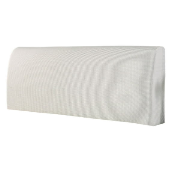 IMossad Fully Enclosed Headboard Cover, Elastic Polyester Slipcover for Upholstered Bedhead, Dustproof Fabric Protector, Stretchable and Easy-to-Wash Modern Bed Decor