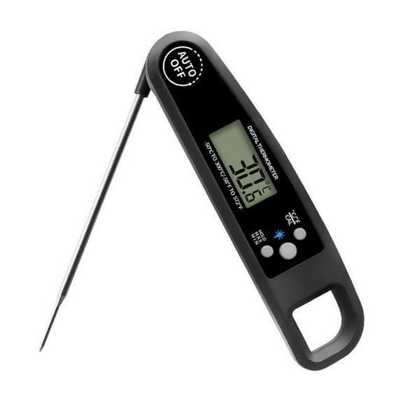 IMossad High-Precision Water Thermometer for Kitchen and Home Use, -50 to 300 Degrees Celsius Range with Backlight, Ideal for Barbecue and Steaks