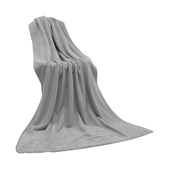 IMossad Household Soft and Absorbent Adult Couple Towel Blanket, Non-Cotton Fiber, Multi-Functional Bed Cover