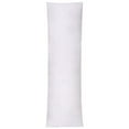thumbnail image 1 of IMossad Large Body Pillow Insert - Breathable Full Body Down Pillow Core for Side Sleeper - Soft and Breathable Envelope Closure Body Pillowcase for Adults, 16x47 Inches, White, 1 of 9