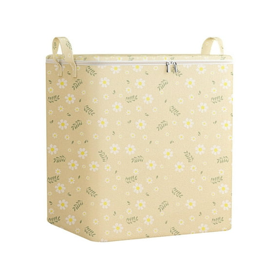 IMossad Large Capacity Non-Woven Zipper Storage Bag for Moving, Quilts, and Travel - Ideal for Clothing and Basket Storage