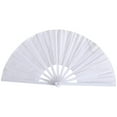 thumbnail image 1 of IMossad Large Folding Hand Rave Fan, Chinese Kung Fu Line Dance Popping Fan for Men Women Girl Boy Gift, 1 of 5