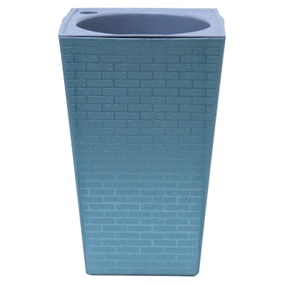 IMossad Large Tall Modern Planter with Drainage – Indoor/Outdoor Lightweight Self-Watering Plant Pot