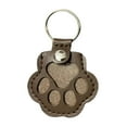 thumbnail image 1 of IMossad Leather Paw Keychain with Pet Hair Keepsake, Dog Memorial Keyring for Bag or Purse, Cute Pet Paw Shape, Durable Leather, 1 of 7