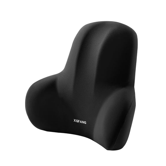 IMossad Lumbar Support Pillow for Car/Office Chair, Memory Foam Back Cushion for Car Seat, Back Pain Relief, Lower Back Pillow Fits Most Cars, Trucks