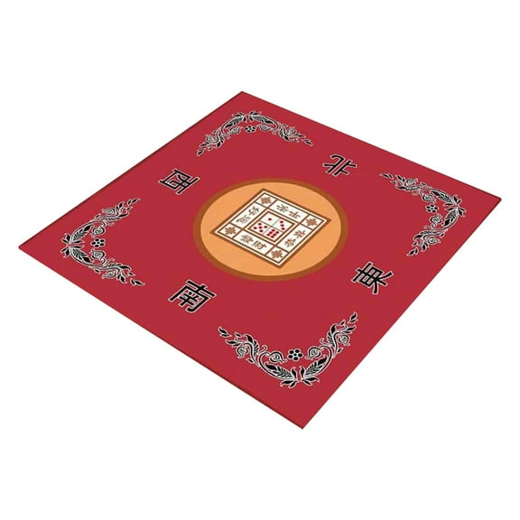 IMossad Mahjong Mat/Tablecloth for Mahjongg, Poker, Dominoes - Multi-Functional Game Mat for Card, Board, and Tile Games - Durable Mahjong Accessories