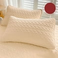 thumbnail image 1 of IMossad Matte Cotton Bedding Set, Extra Thick Washed Cotton Bedspread Quilt, Soft, Breathable, Machine Washable with 2 Pillowcases Included, 1 of 6