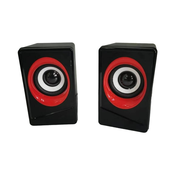 IMossad Mini USB 2.0 Laptop Speakers with Powerful Bass Resonance for Mobile Devices, Enhanced Audio Experience