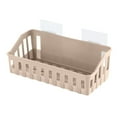 thumbnail image 1 of IMossad No-Drill Bathroom Shower Shelf Hanging Basket, Rotatable Plastic Storage Rack for Shampoo and Toiletries, Space-Saving Organizer for Shower Rod, 1 of 6
