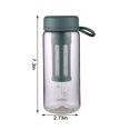 thumbnail image 1 of IMossad Portable Cold Brew Coffee Maker - Take-Along Water Cup for Brewing Tea and Coffee - BPA-Free Cold Brew Cup (600ML), 1 of 9