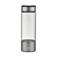 thumbnail image 1 of IMossad Portable Hydrogen Water Generator Bottle, SPE & PEM Technology, Rechargeable Glass Hydrogen Water Maker, USB Powered Travel Water Bottle, 1 of 8
