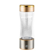 IMossad Portable Hydrogen Water Generator, Rechargeable Glass Water Bottle with Advanced Technology, Enriched Hydrogen Water Maker for Home, Office, Fitness, Wellness