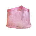 thumbnail image 1 of IMossad Princess Palace Style Three-Door Mosquito Net for Bed, Floor Length Bed Canopy with Polyester Mesh for Bedroom Decor​, 1 of 1