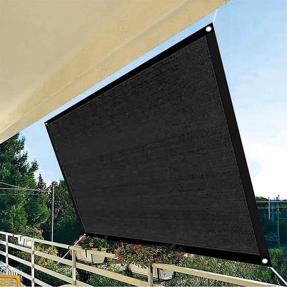 IMossad 7'x7' Sun Shade Sails Canopy,Commercial Outdoor Shade Cover,Sand Curved Outdoor Shade Canopy,Breathable UV Block Canopy for Outdoor Patio Garden Backyard with 8 Meter Rope