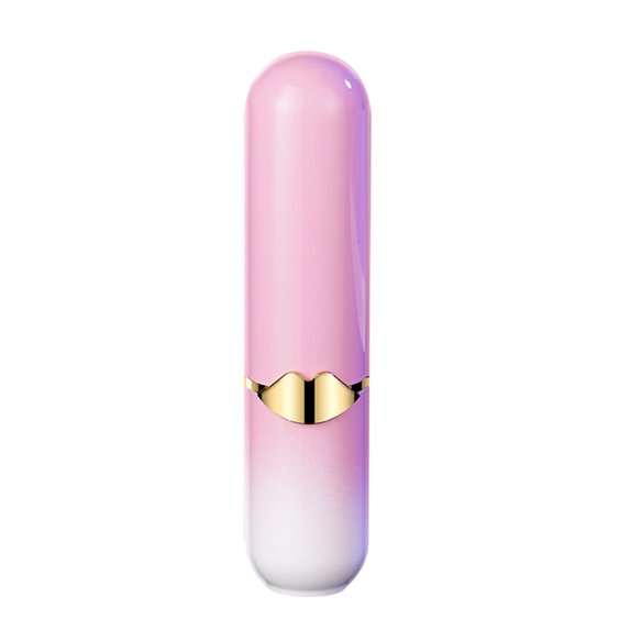 IMossad Refillable Windproof Lipstick Lighter with Gradient Color Design - Durable Alloy + Plastic Butane Flame Lighter for Camping, Hiking & Barbecues