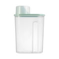 thumbnail image 1 of IMossad Rice Storage Container, Dry Food Airtight Container, Pet Dog Cat Food Canister, BPA Free Clear Plastic Kitchen and Pantry Organization Bin for, Grain, Cereal, Flour, 1 of 5