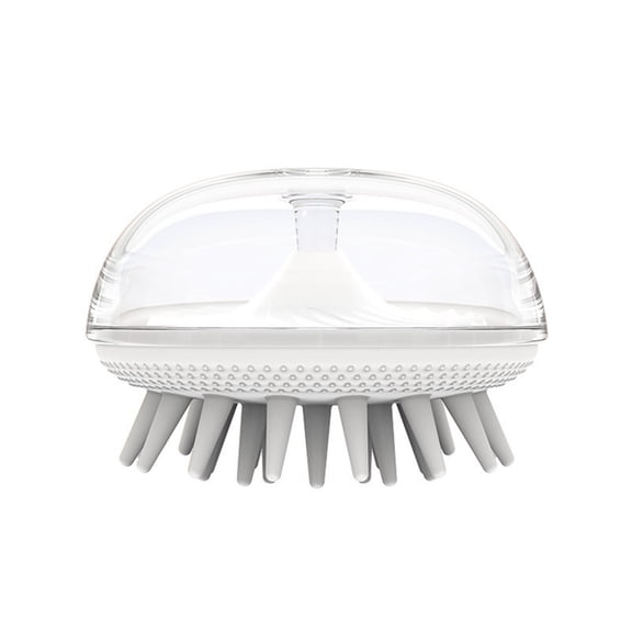 IMossad Silicone Bristle Scalp Care Brush - Shower Hair Exfoliator for Dandruff Removal, Wet & Dry, Suitable for Men, Women, and Kids