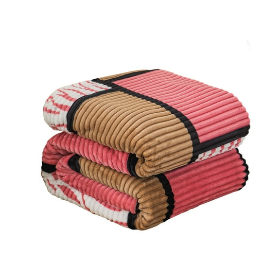 IMossad Soft Fuzzy Flannel Blanket Lightweight Cozy Throw for Couch or Bed 39x59 Inch Warm Washable Blanket All Seasons Easy to Fold Store Perfect for Home Decor and Comfort