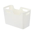 thumbnail image 1 of IMossad Storage Bins, Plastic Storage Containers, Multi-Use Organizer Bins, White Closet Organizer, Pantry Organizer, Bins for Cabinet, Drawer, Countertop or Shelves, 1 of 8