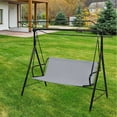 thumbnail image 1 of IMossad Swing Cushion Covers, Waterproof Swing Seat Protection Cover, 600D Oxford Cushion Replacement Cover for Patio Garden, 1 of 6