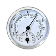 IMossad Track Humidity Meter and Indoor Thermometer, Analog Weather Station for the Bedroom, Nursery, Storage, and Inside the Home
