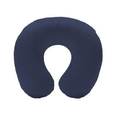 IMossad U-Shaped Inflatable Travel Pillow – Soft Neck Support Cushion for Air Flight, Car Nursing, and Comfortable Headrest, Portable and Adjustable