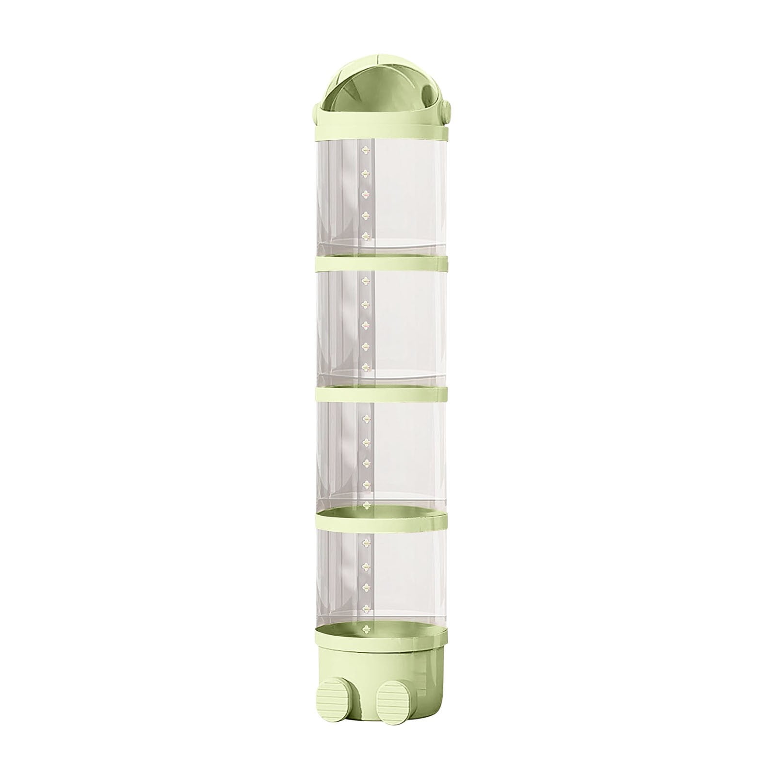 IMossad Vertical Toy Storage Tube for Stuffed Animals, Durable and Space-Saving Organizer for Kids, Transparent Design for Easy Retrieval