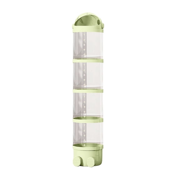 IMossad Vertical Toy Storage Tube for Stuffed Animals, Durable and Space-Saving Organizer for Kids, Transparent Design for Easy Retrieval