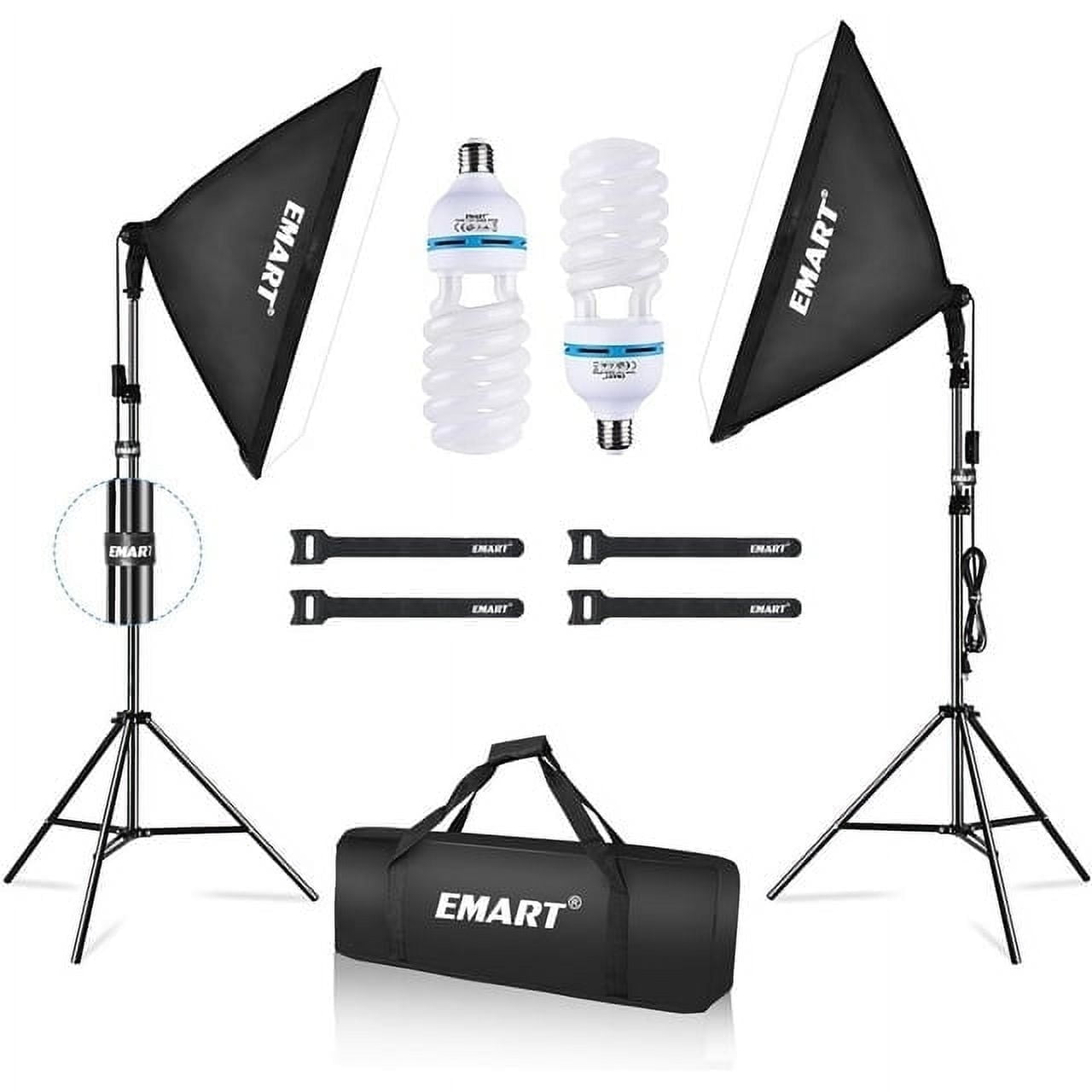 IN-A-ZOLRK 20"x28" Professional Camera Light Kit Photography Softboxes