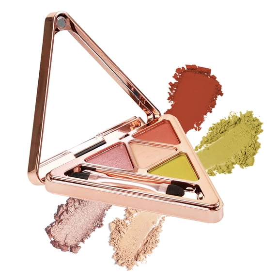 IN BLOOMING COSMETICS 4 Colours Matte Eyeshadow Palette for Eye Makeup